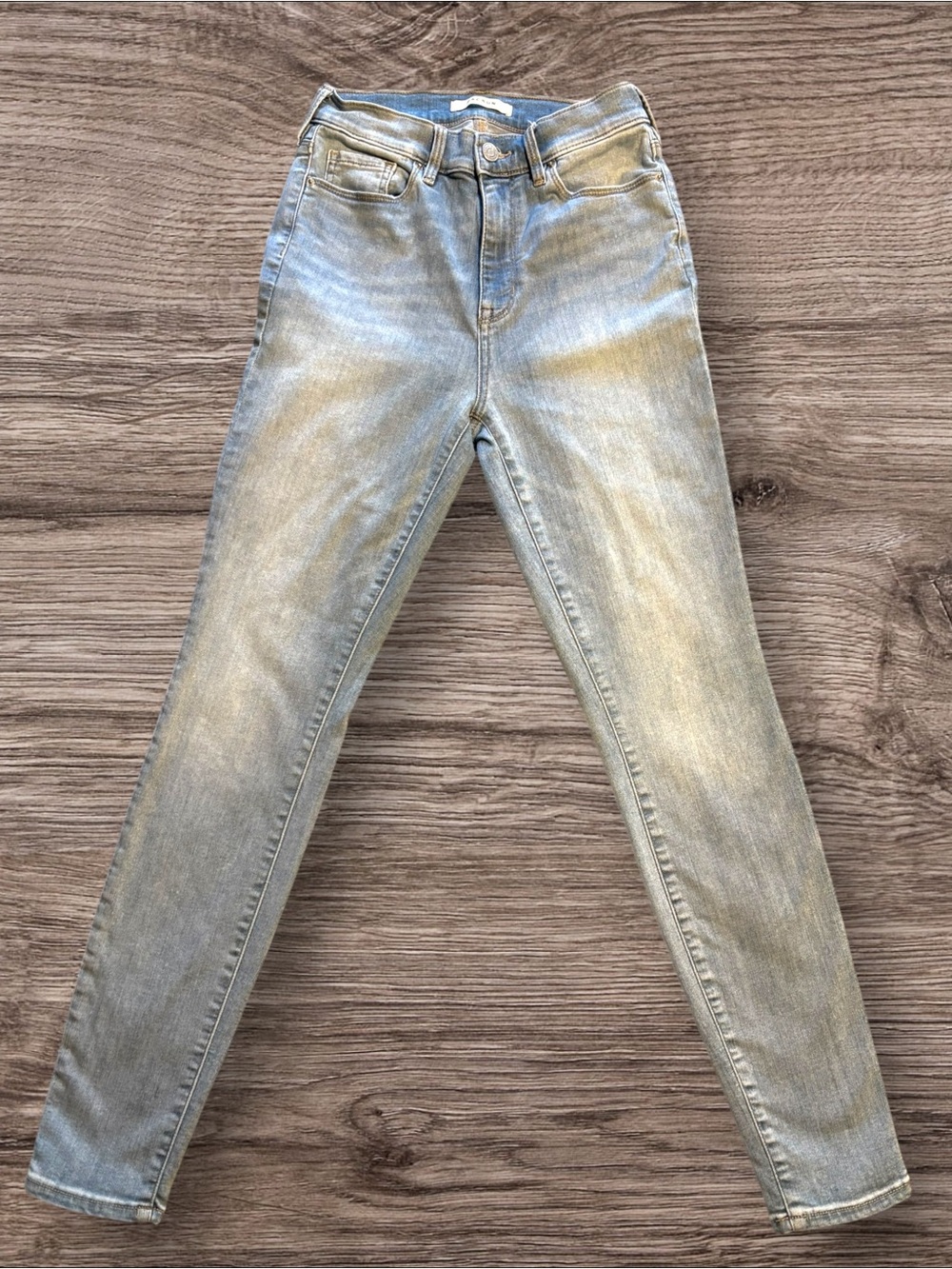 🦋 VINTAGE WASH Skinny Jeans • Y2K Sandy Tint Denim • High Rise 🦋